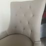 Grey office chair Image 3