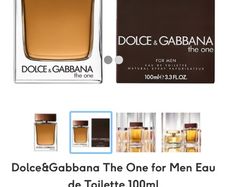 D&G The One 100ml parfum for him