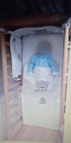 Bouncer and cot