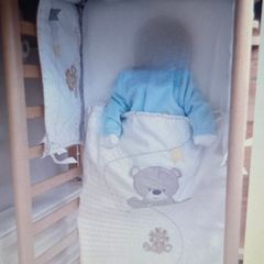 Bouncer and cot