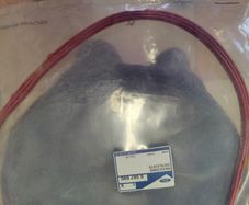 Ford Sierra MK2 Front Bumper Red Trim Moulding - Genuine Ford OE 6567690 NOS