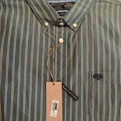 Paul Costelloe green shirt