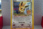 pokemon card Eevee vintage