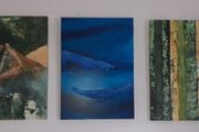 A trio of contemporary painting