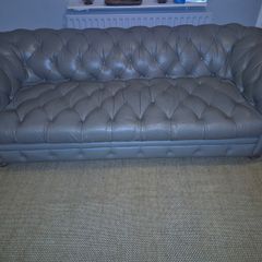Leather sofa