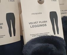 New - Size Medium - A Pair of Velvet Plush Leggings - Regular Length - Extra Warm - Cost 8 Euro - Read Carefully - E