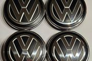 Volkswagen 65mm Centre caps,VW center caps Golf Passat Tiguan T-Roc Transporter 5G0601171B