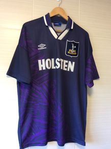 Tottenham Hotspur Jersey. Season 1994/1995. Official Umbro Spurs Away Jersey. Authentic Original From 1994. Not A Modern Day Remake.