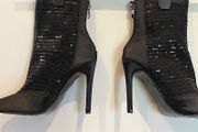 Black Sparkly Boots Size 39