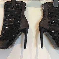 Black Sparkly Boots Size 39
