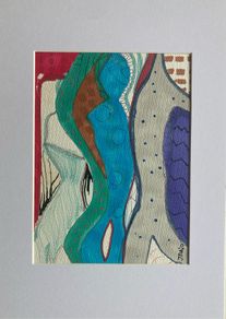 Original art Figurative Art original Art portrait painting contemporary Irish Art abstract painting