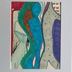 Original art Figurative Art original Art portrait painting contemporary Irish Art abstract painting