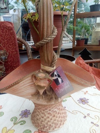 Beautiful Pottery Basket