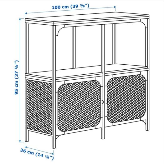 IKEA Fjallbo shelving unit