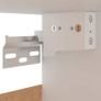 8 Piece Kitchen Cabinet Set High Gloss White Chipboard Image 6