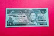 Ethiopia  1 Birr  1976  Pick  30a  SCARCE ( Uncirculated )