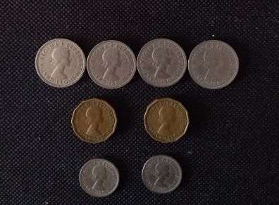 Collection of Pre-Decimal English Coins (8)