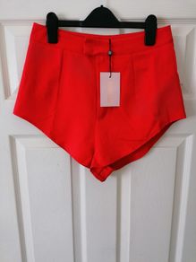 Ladies sexy Red shorts size 10