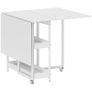 Four-Person Drop Leaf Table - White Image 2
