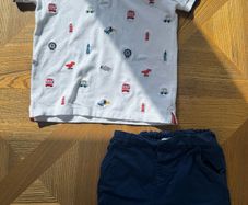Next Kids Polo shirt and shorts bundle