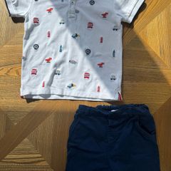 Next Kids Polo shirt and shorts bundle