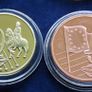 Monaco Set Trial Probe Essai Pattern Euro coins complete set 2005 Image 9