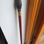 "Art Nouveau" Ebony Walking Cane. Image 3