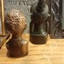 carved African heads Image 4