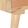 TV Cabinet 110x30x45 cm Solid Mango Wood Image 6