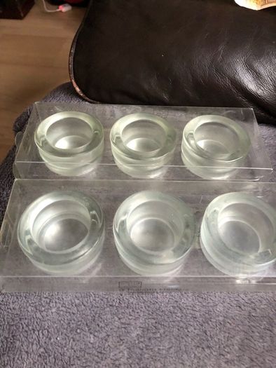 Set of two candle holders