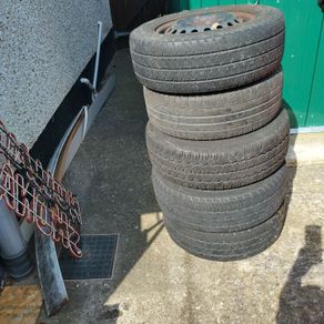 steel wheels with tyres