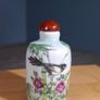 Chinese porcelain snuff bottle Famille Rose Image 2