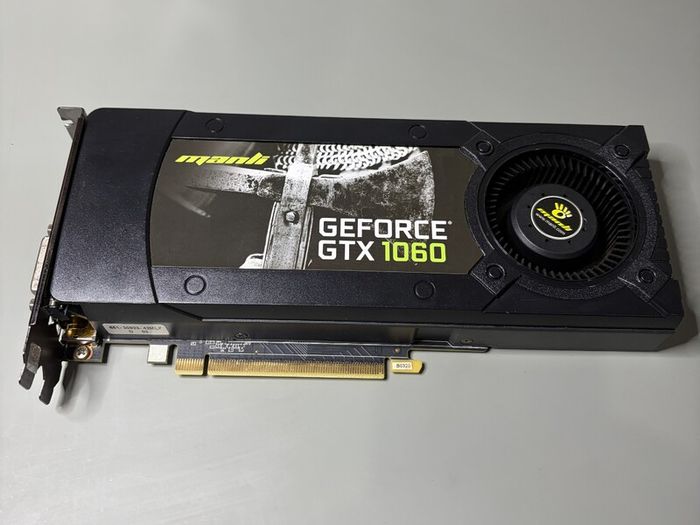 NVIDIA GeForce GTX 1060 3GB graphics card