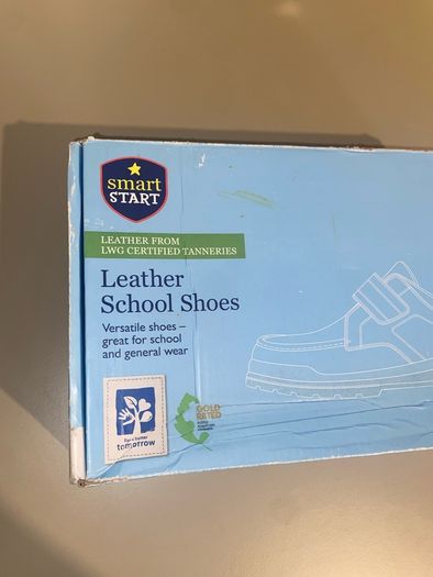 New leather school shoes (size 13)