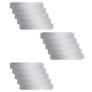 Lawn Fence 15 pcs Galvanised Steel 100x20 cm Image 2