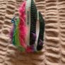 Girls Fluffy Rainbow Heelys Size 3 UK Image 3