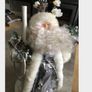 Silver Santa Tree Topper Image 3