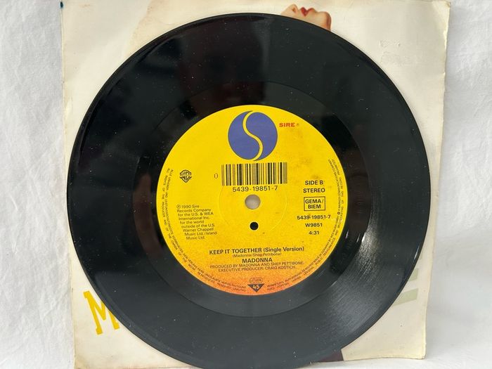 Madonna Vogue 7 inch Vinyl 1990