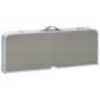 Folding Camping Table with 4 Seats Steel Aluminium Image 6