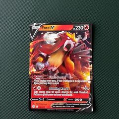 Pokemon Card: Entei V 22/172 Brilliant Stars