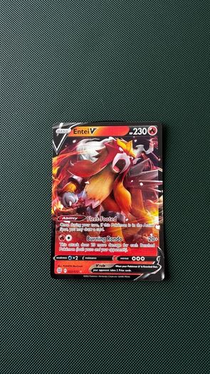 Pokemon Card: Entei V 22/172 Brilliant Stars