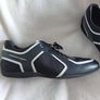 Mens Porsche Design Racer Mesh Leather Sneaker - Black White - UK 11.5 - RRP 340 Image 3
