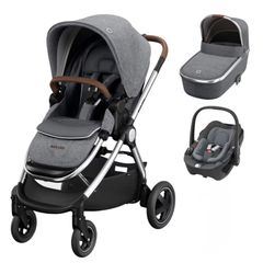 Baby and child car and pram system