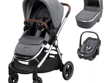 Baby and child car and pram system