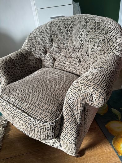 retro armchair
