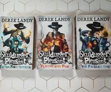 Derek Landy Skulduggery Pleasant, The faceless ones, and playing with fire