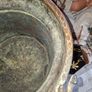 Large Antique Copper Bucket or Jardiniere, Postage Available or Collection, Image 4