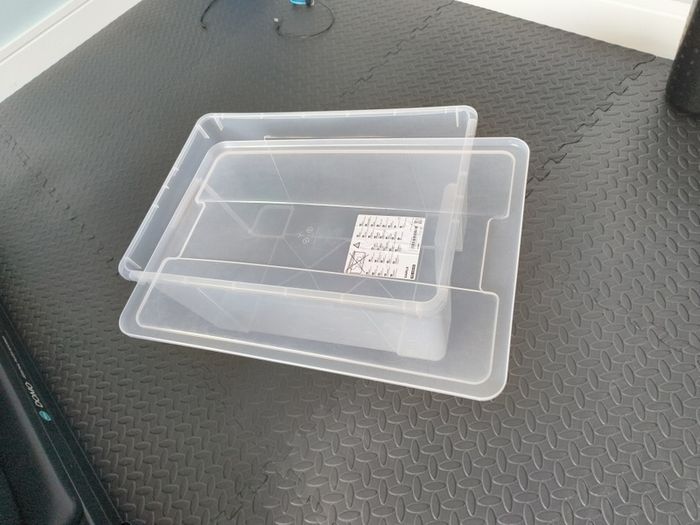 Ikea Samla box + lid 56x39x28 cm