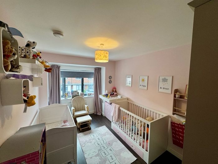 IKEA STUVA / FRITIDS Pink Cot/Toddler Bed + Changing Table/Desk