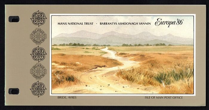 1986 Isle of Man Europa Nature and Environment Protection Commemorative Stamp Presentation Pack
